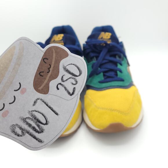 New Balance 997H Spruce Gold Navy Green 2021 Men\'s size 11  Suede